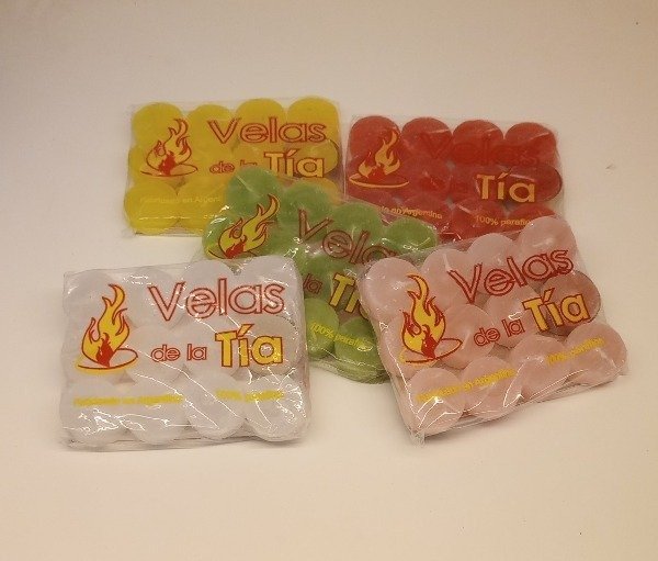 Velas de la tia